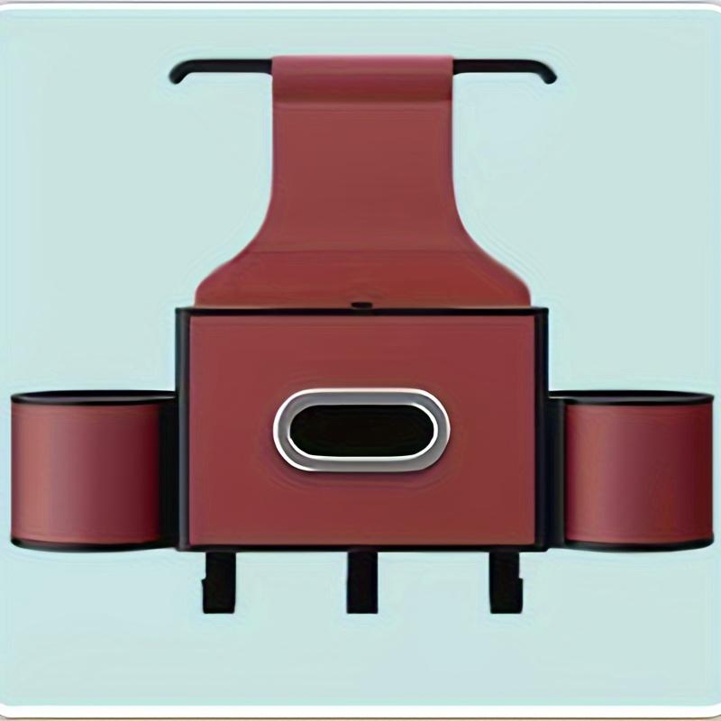 Multi-Functional Car Storage Series Backrest Bag Large Capacity Soft Felt Hanging Seat Organizer
