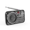 Akai Portable Radio Apr-500Bk 2.5 W Rms Bluetooth 5.3 Fm Usb Tf Black