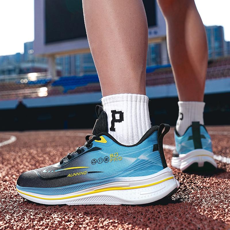 Carbon Plate Marathon Shoes Men Casual Sneakers High Quality Sports Running Shoes Lightweight Comfortable Athletic Gym Sneakers