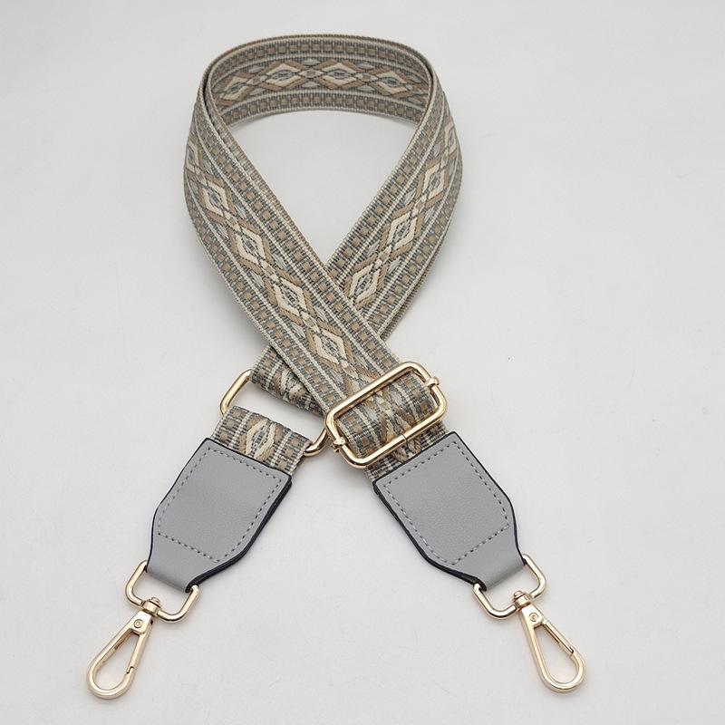 

Регульований шкіряний ремінь кросбоді - Жіночий плечовий аксесуар Silver Hook