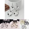 Fashionable Statement Earrings For Women In European And American Style Metal Material
