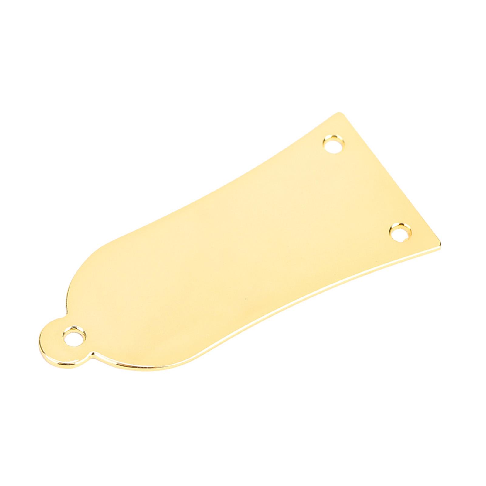 

Металлическая крышка анкерного стержня с 3 отверстиями и винтами для замены гитары или бас-гитары(Золото)