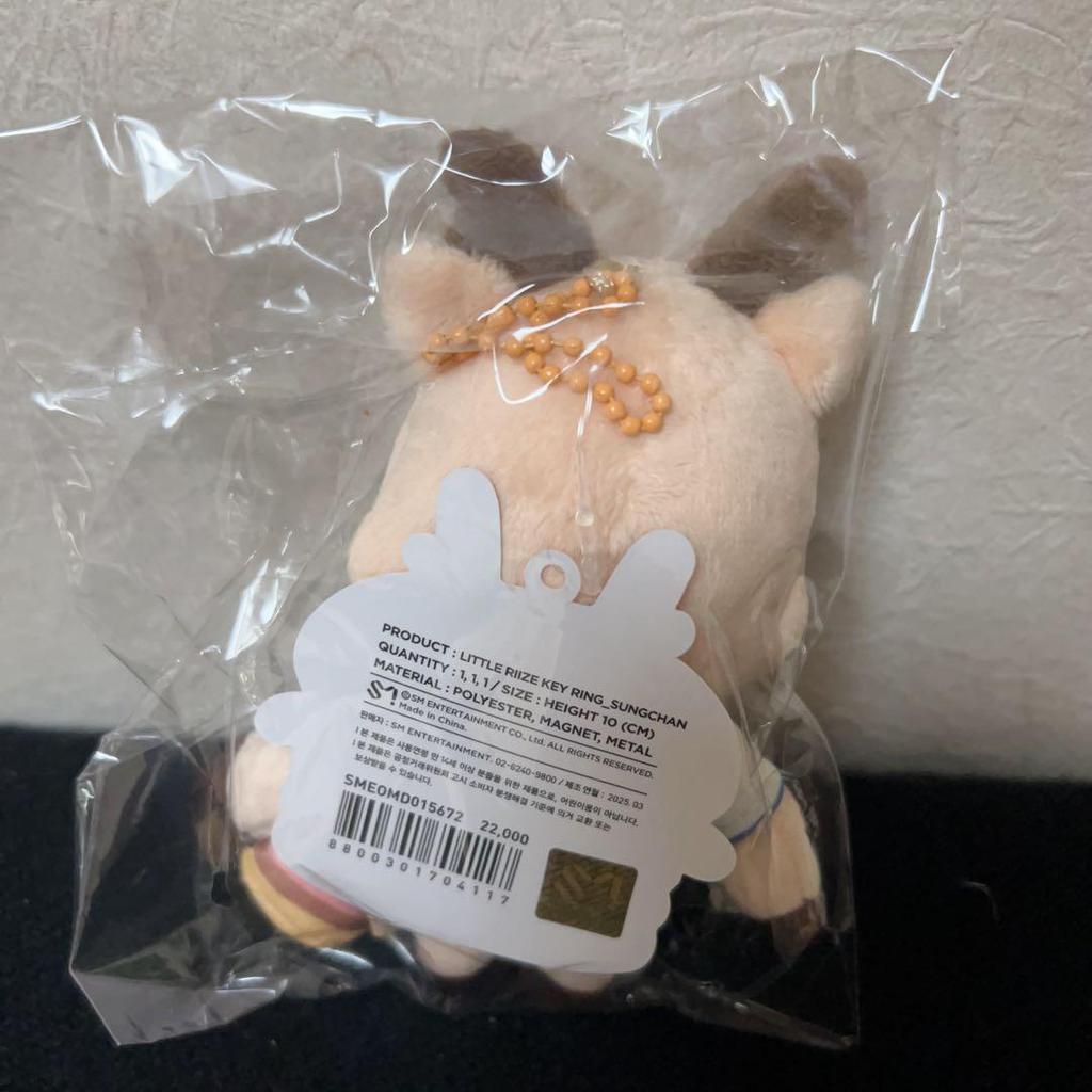 [USED] Riize Park Pop-up Plush Toy 10cm Songchan Ura Bam