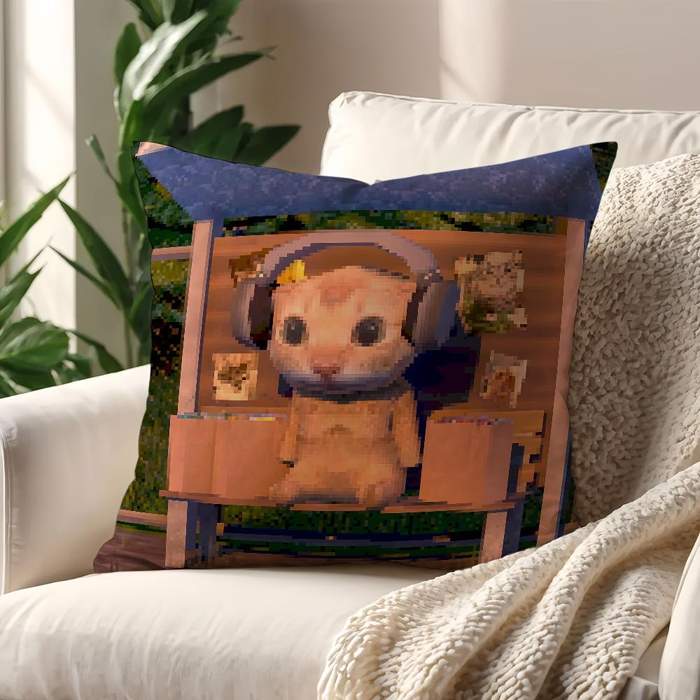 Airdays Cat Meme Cute cushion cover Decoration Room Shop Car Best Home Office Coffee Pillow Sofa Printing Nordic Simplicity Hit