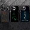 Sexy Body curve Art Phone Case For iPhone 17,16,15,14,13,12,11 Plus,Pro Max,XS,Colored silver phone case