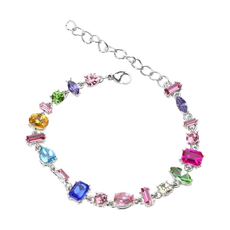 

Heart Aesthetic Zircon Necklace Bead Chain Bracelet Clavicle Chain Women Girls Wedding Jewelry Party Birthday Gift