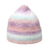 Ladies' Knitted Hat Trendy Gradient Printed Warm Hat Fashion Knitted Hat