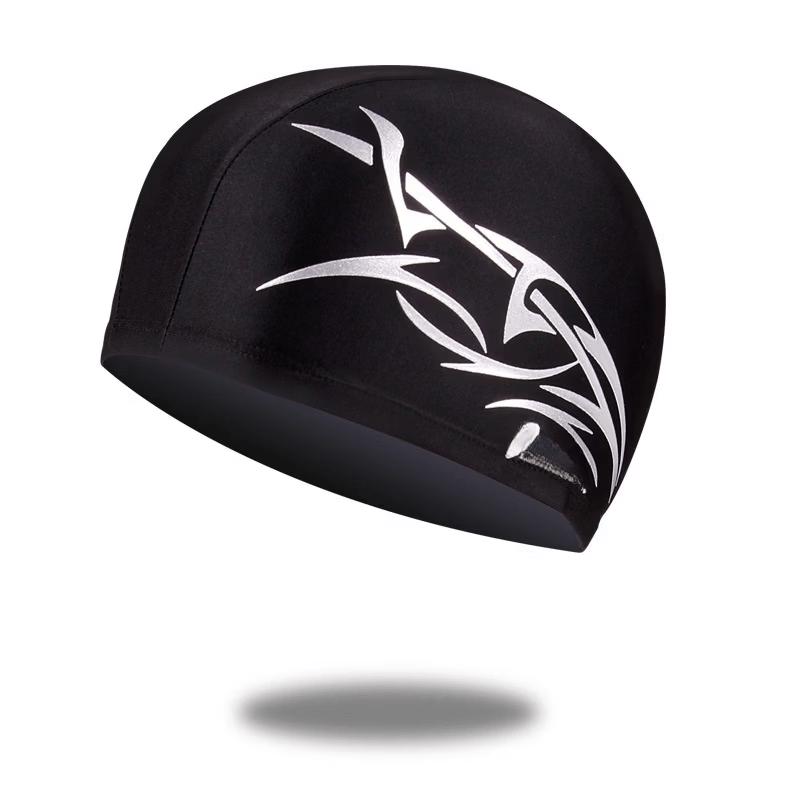 Junwen Unisex PU Swimming Cap
