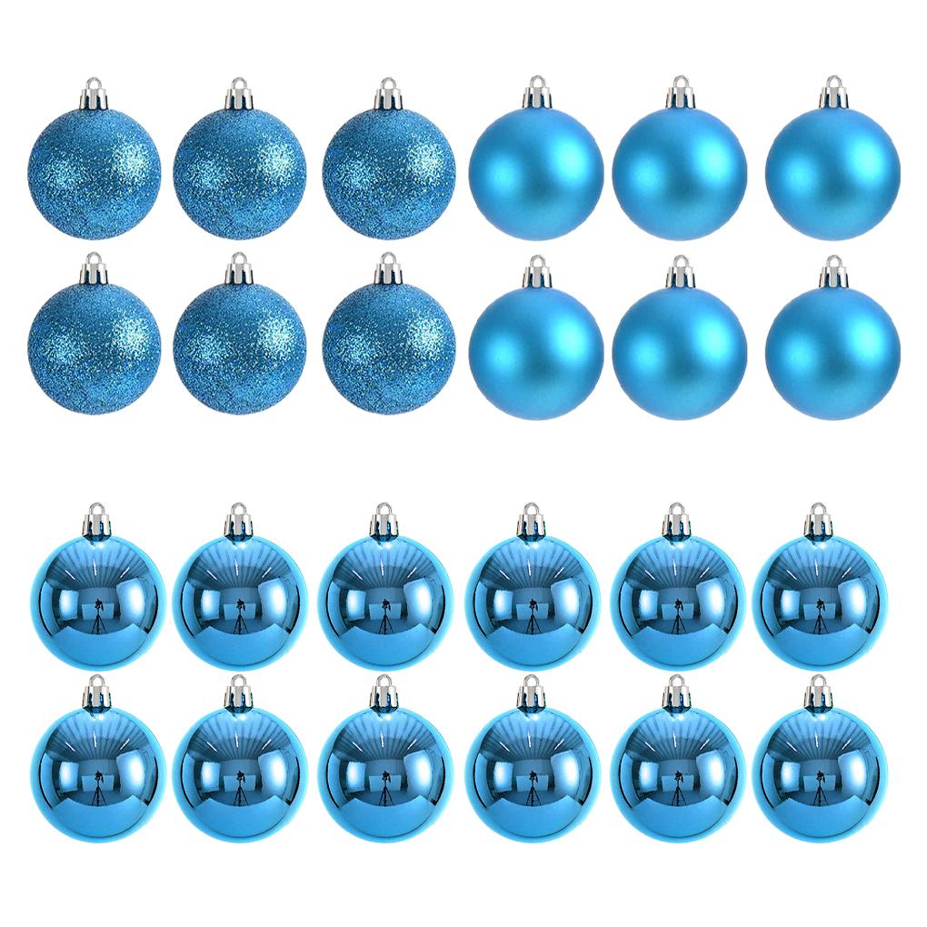 

24 шт. Рождественские шары, украшения, широкое применение, прочное и надежное эффективное украшение