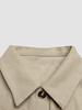 Women's Casual Lapel Solid Color Single-Breasted Vest for Commuting Fashion