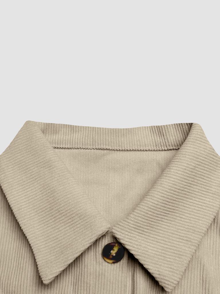 Women's Casual Lapel Solid Color Single-Breasted Vest for Commuting Fashion