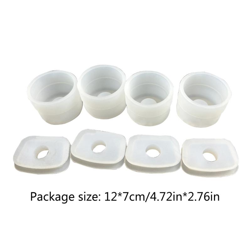 8Pieces Silicone Spill Proof-Stopper Set Leak-Stopper for Cup Straw Cover Cap Square Spill-Stopper Round Leak-Stopper