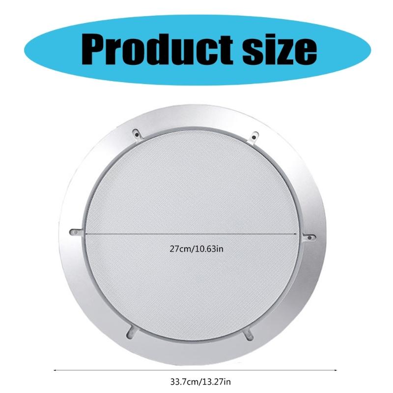 12inch Speakers Net Cover Car Home Mesh Enclosure Speakers Plastic Frame Metal Iron Wire Grilles