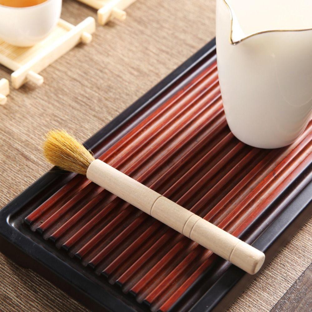 1PC Durable Vintage Household Tea Brushes Tea Cup Cleaner Tea Accessories Teaware Cleaning Brush