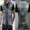 Men's Skeleton Graphic T-shirts Funny 3D Fake Jacket Print Men Women Punk Street Style T shirt Casual Outdoor Youth Tees Y2k Top