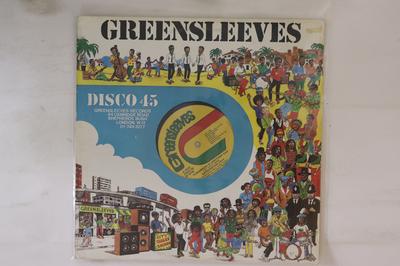 12inch Record BARRINGTON LEVY / PAPA TULLO - Tomorrow Is Another Day / Delaware GRED80 Greensleeves Re 1982 UK Reggae, Ska & Dub Used