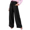 Pantaloni largi casual și la modă pentru femei, colorați, cu buzunare