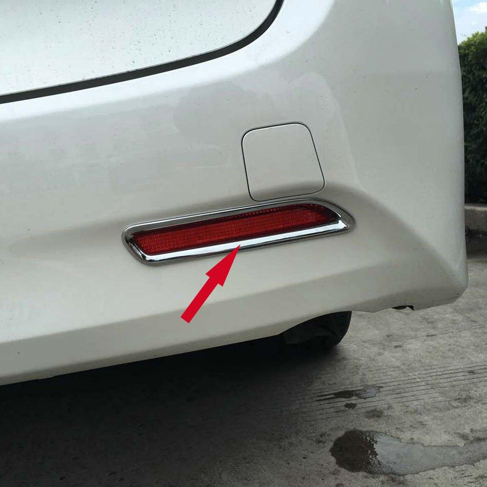 

RUIQ Toyota Alphard Vellfire 30 Серия Эксклюзивный Хромированный Внешний Декор Задней Противотуманной Фары Рамка Крышка TOYOTA ALPHARD Эксклюзивные Запчасти Послепродажного Обслуживания