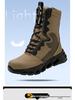Men's High-Top Waterproof Safety Boots – Anti-Smash, Anti-Puncture, Comfortable for Extended Wear