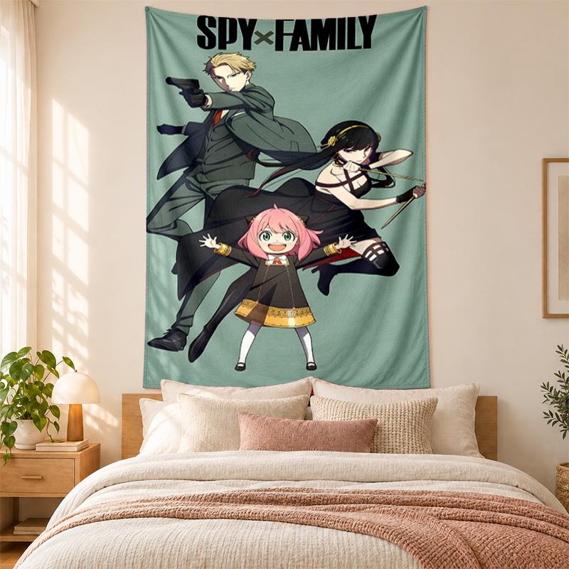 Spy x Family Tapestry highquality for decorating living room bedroom dorm walls ideal as bedroom wallart orholiday gift