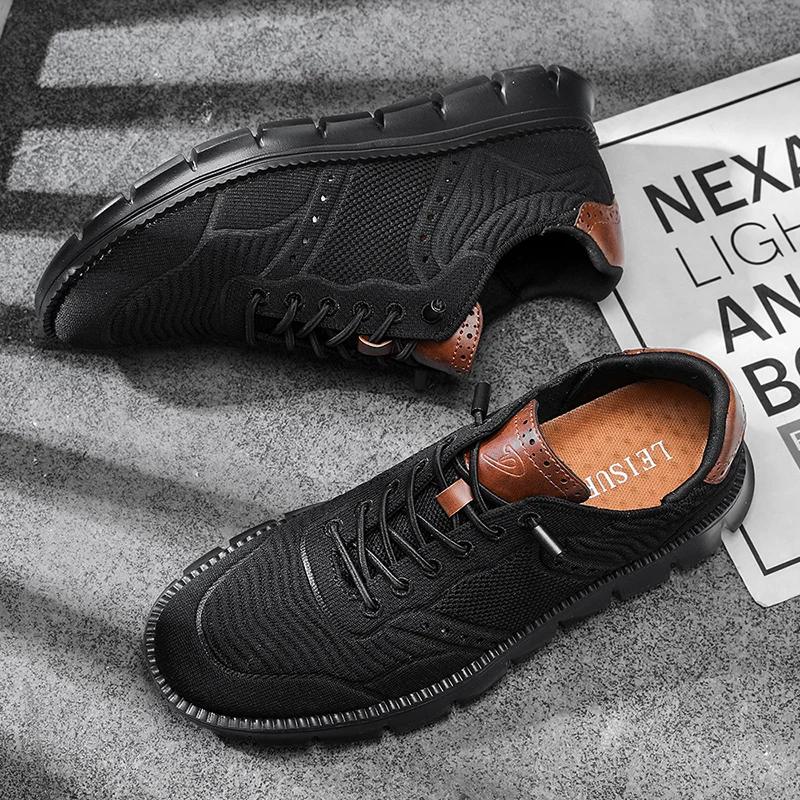 

Mens Mesh Shoes Plus Big Size 50 51 52 53 54 Stylish Loafers Casual Shoes Sneakers Summer Hot Sale 48 чёрный