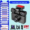 2025 Wireless 360° Dash Cam with Sentinel Mode & 24-Hour Parking Monitoring