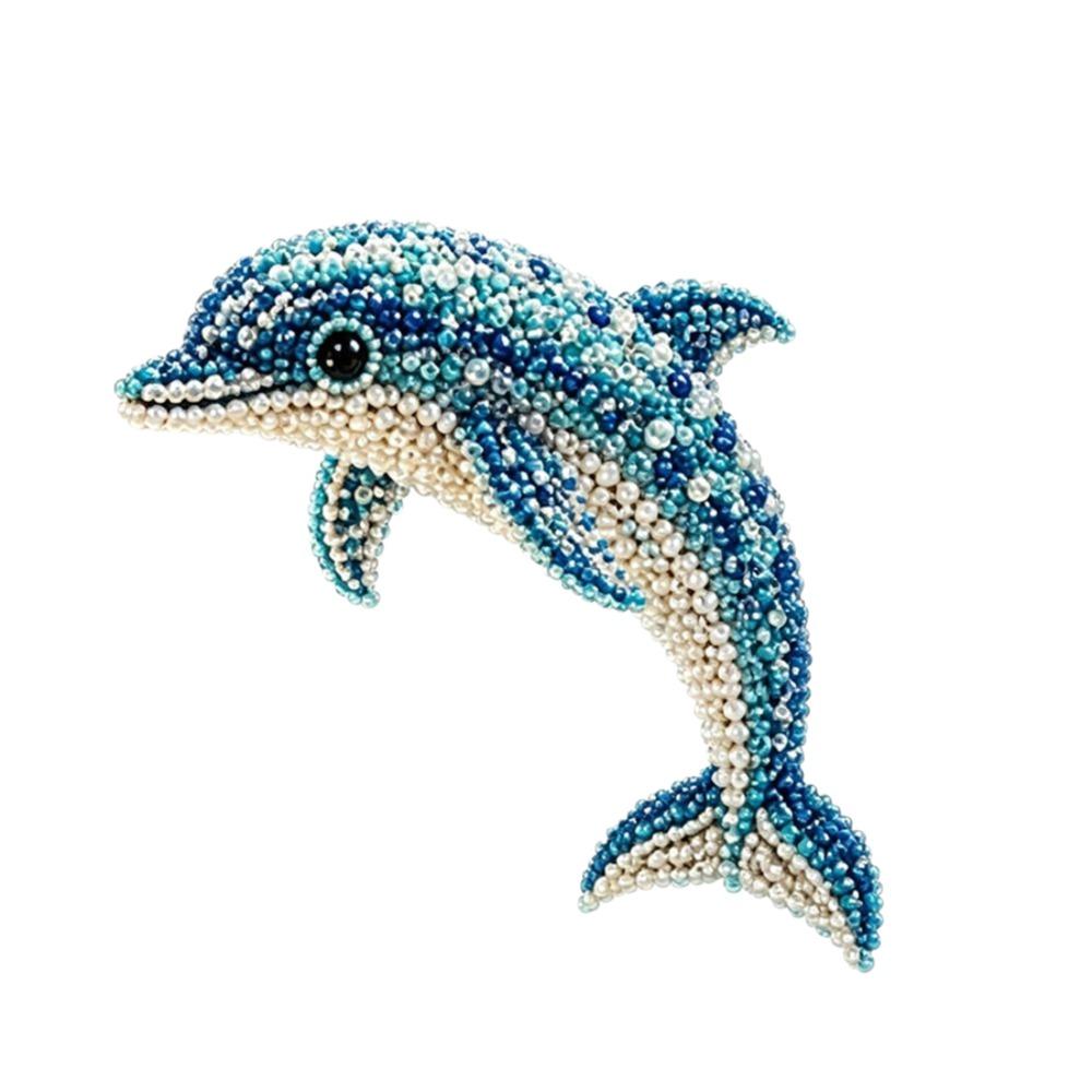 Colorful Beads Bead Craft Kit Animal Shape DIY Beadwork Kit Desktop Display