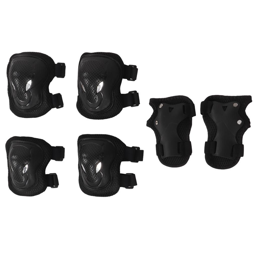Kids Adult Sports Protective Gear Set Knee Elbow Pad Wrist Guards for Roller Skating 6 Years Old