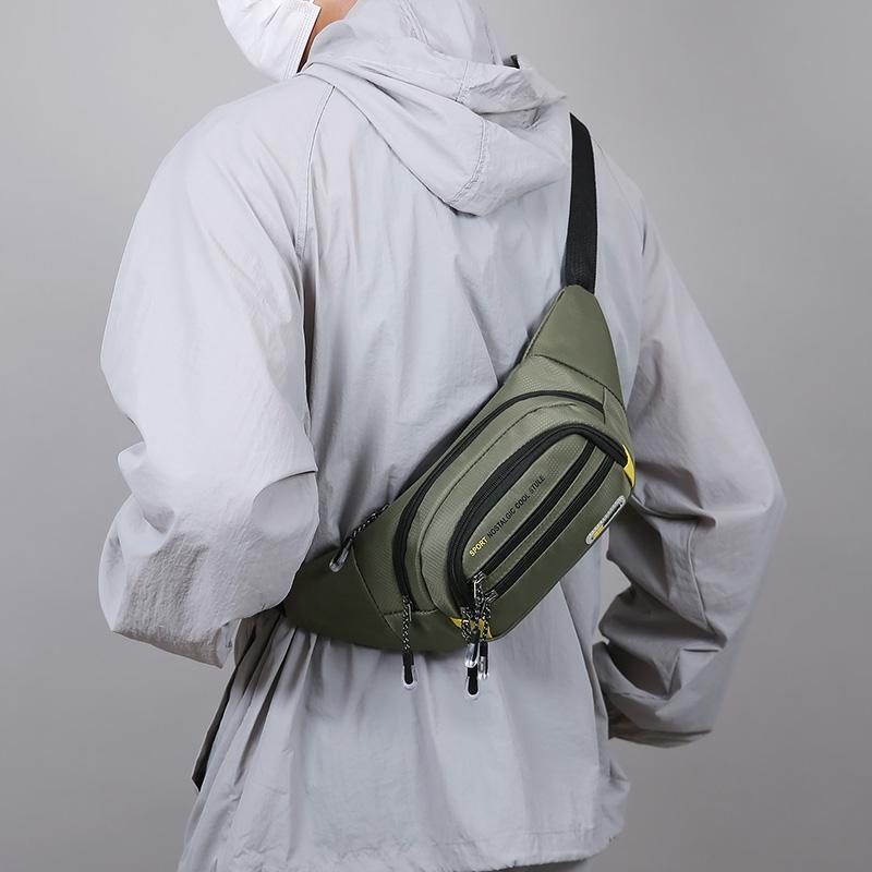 Geantă de Talie Mobilă Unisex - Capacitate Mare, Rezistentă la Apă, Durabilă pentru Muncă și Călătorii, Geantă Sport Fashion Crossbody