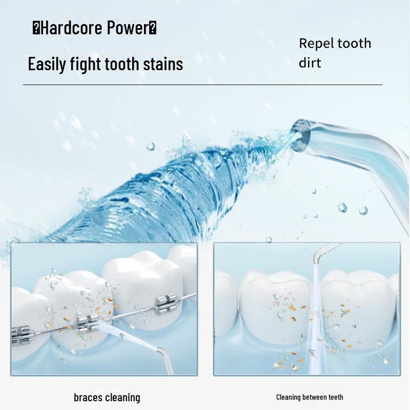 Portable Electric Oral Irrigator: Teeth Cleaner & Water Flosser for Home Use