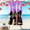 Gorillaz Band Design 2D Flat Print Beach Towel, Large Soft Quick Dry Towel for Beach Camping SwimmingXSTJ0915546