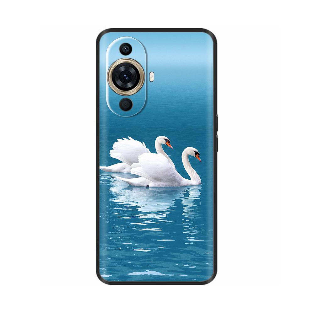 For Hauwei NOVA 11 Pro Case Cat Lion Painted Phone Case For Huawei Nova 11 Ultra Nova11 Pro 11Pro 11i Silicone Back Cover Fundas