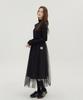 Reve Hearted Fantasia Mesh Skirt - Black