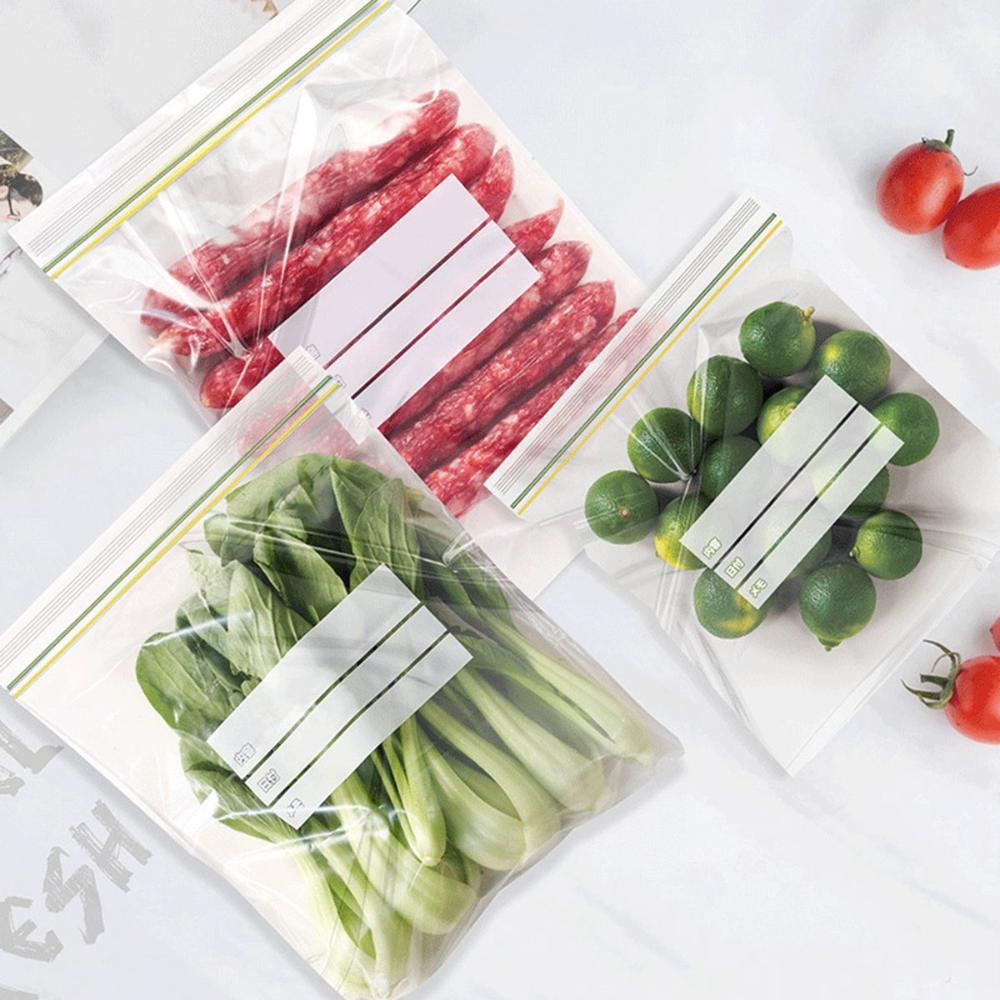Zipper Kitchen Freezing Sealed Storage Bags Fridge Organizer Keeping-fresh Bag Food Container