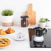 Cafetiere italienne - BIALETTI - NEW MOKA INDUCTION - 6 tasses - 0,28 L - Noir / Argent