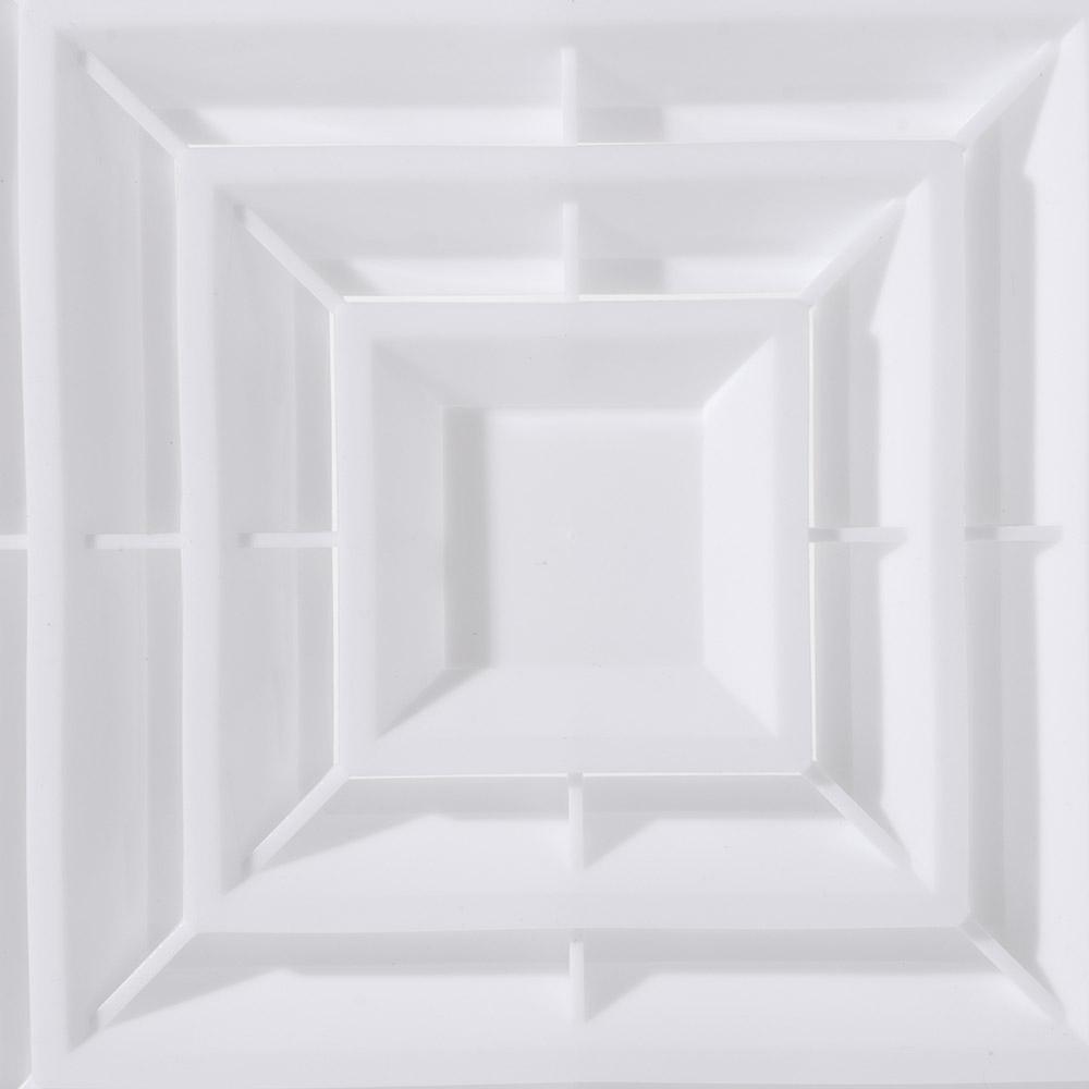 New Plastic Air Vent Grille With Flaps White Duct Heating Vents Square Silent Operation Cooling Vents Kitchen