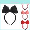Childrens Hairband With Handmade Red Butterfly Knot For Party And Performance Use