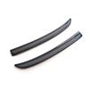 2PCS Rear Spoiler Extension Lip Fins for Mini Cooper F56 F55 2014+ S /JCW Spoiler Red Carbon Fiber Black Color Auto Part Styling