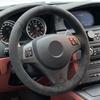 For BMW M Sport E81 E82 E87 E88 E90 E91 E92 E93 2006-2011 X1 E84 2011 2012 2013 M3 Car Suede Leather Steering Wheel Cover Trim