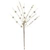 Glitter Coated Christmas Tree Picks Gold Red Pink Floral Branches  Holiday Party