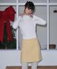 OPENING SUNSHINE Boucle Wool Pocket Mini Skirt_Butter