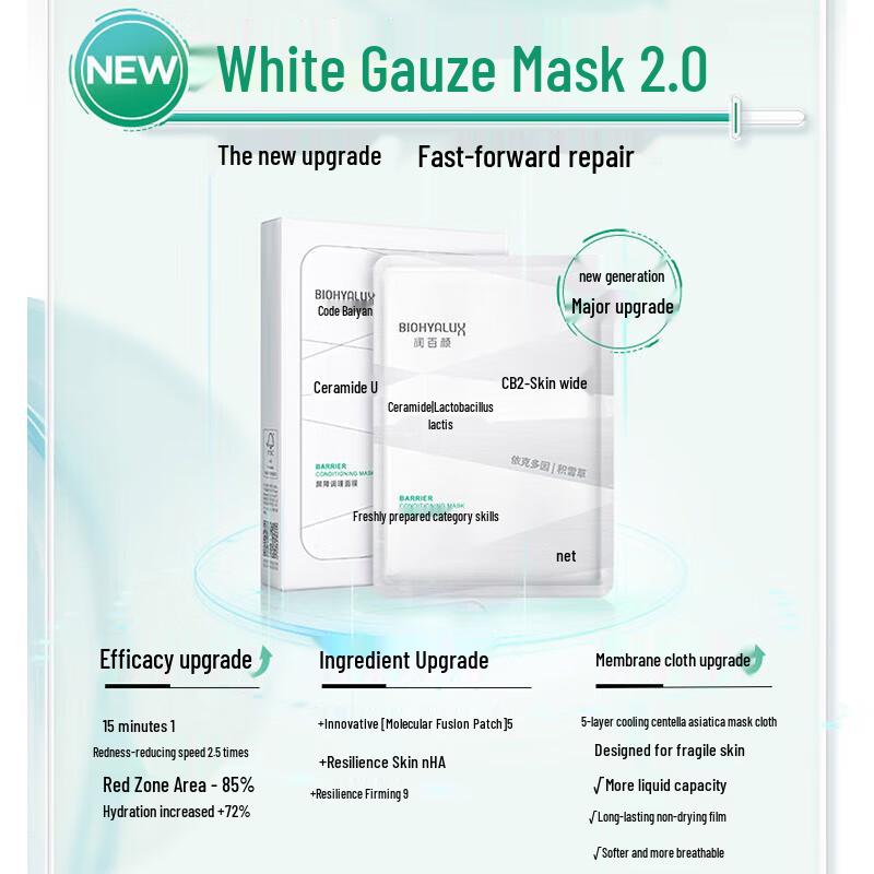 Runbaiyan Hyaluronic Acid Barrier Repair Mask