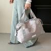 Short-distance large-capacity women's trolley case boarding fitness handbag folding luggage storage travel bag