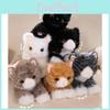Adorable Realistic Plush Cat Toy Soft Cuddly Kitty Doll For Kids Girls Gift In Multiple Colors