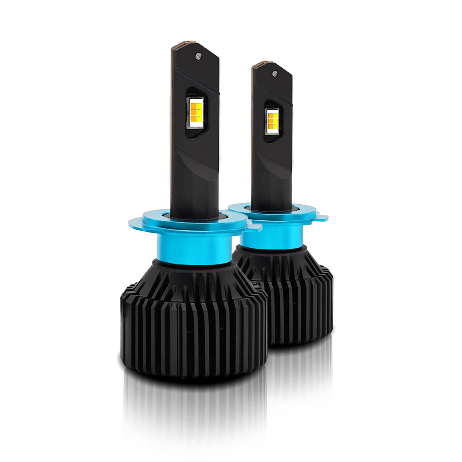 

9006/HB4 Светодиодные лампы для фар IP67 Водонепроницаемые автомобильные светодиодные лампы для фар 3000K/4300K/6000K 200W 40000LM H7