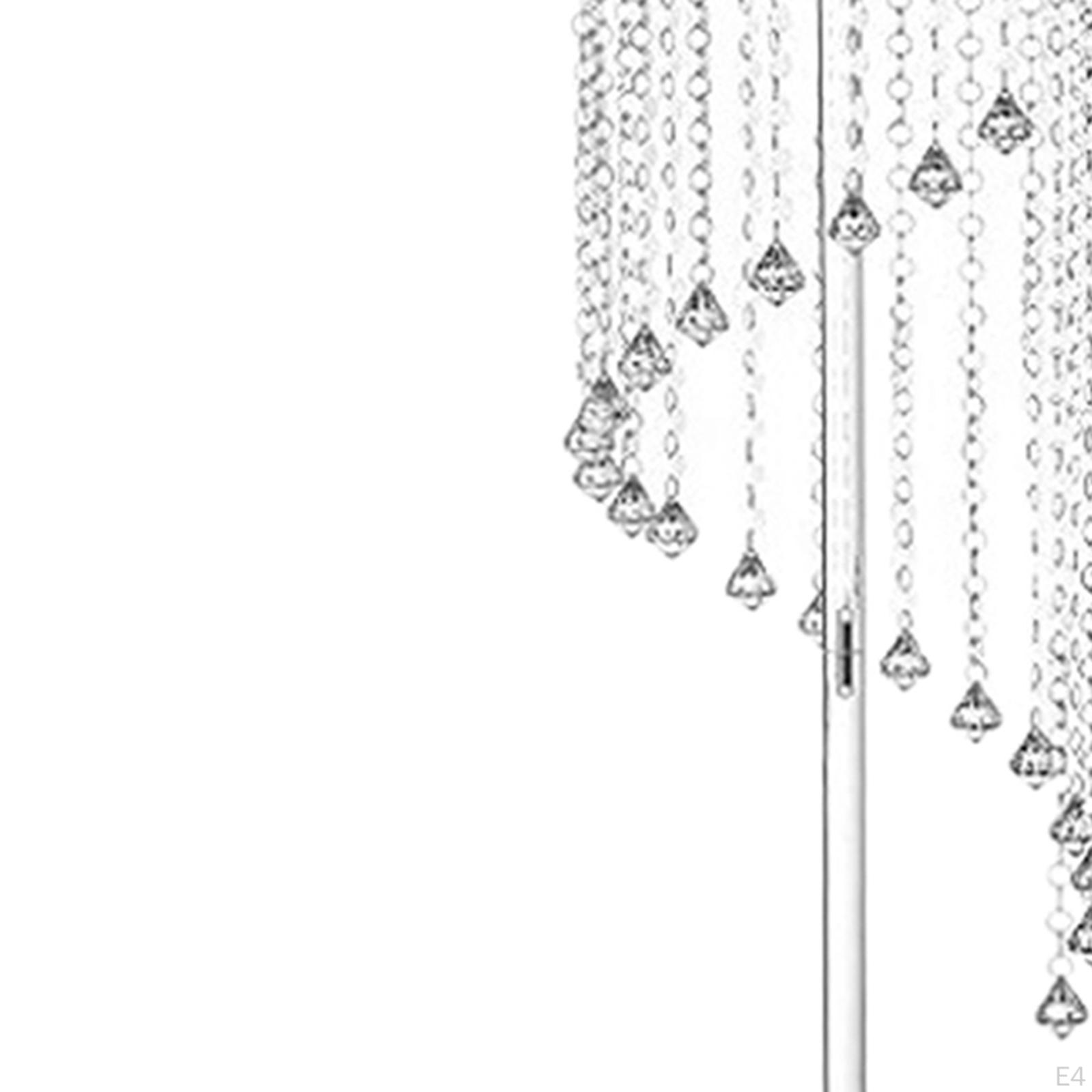 Акриловая свадебная подставка для цветов — фото 6