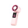 2026 Portable 199-Speed Handheld Fan with Ice Pack - Neck-Hanging and Desktop Charging
