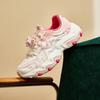 LOL x Li Ning Cat Paw Lite 2 Slip Resistant Abrasion Resistant Low top Chunky Sneakers Women's Beige Pink AGCV236-1