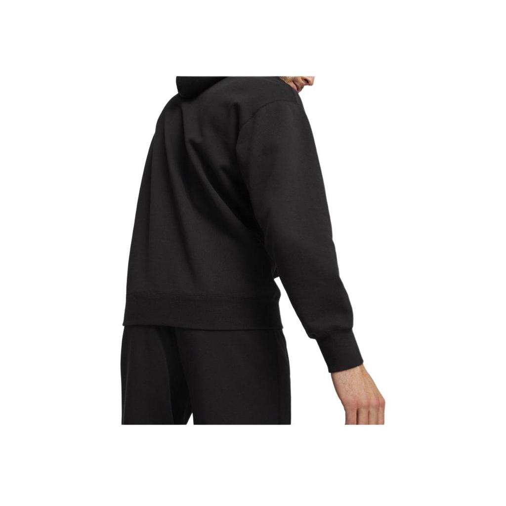 Puma MMQ Hoodie Einfarbig Lässiger Pullover Sweatshirt Herren Hoodies Schwarz 624011-01