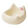Ceramic Cat Food Basin Pet Bowl Ceramic Cat Bowl Neck Protection Diagonal Mouth Pet Food Basin Cute Overturned